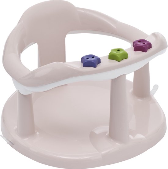 Aquababy badzitje badring - poeder roze (diameter 32 cm) van Thermobaby