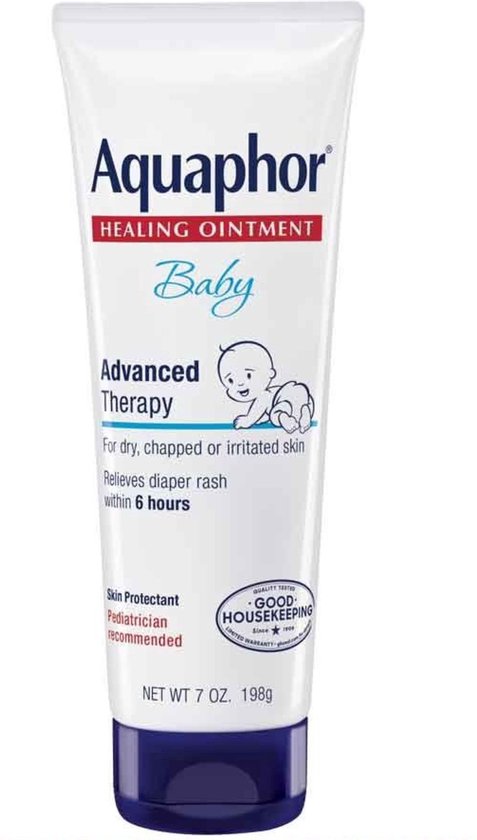 Aquaphor Baby Healing Ointment – Beschermende Zalf voor Droge Huid & Luieruitslag – Verzacht & Herstelt – 198 g van Merkloos