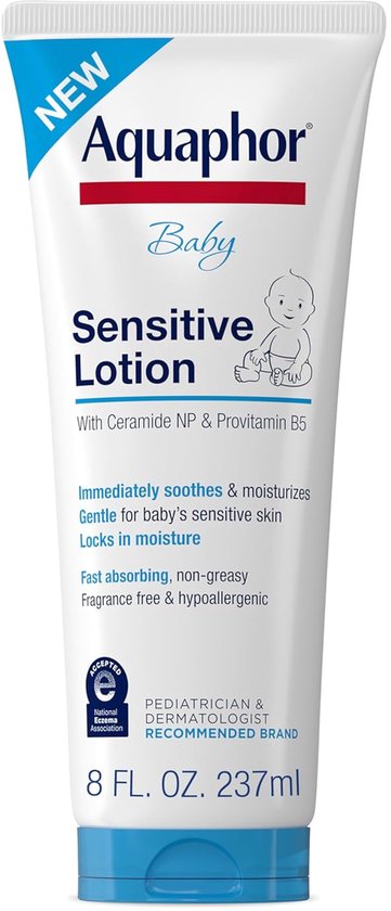 Aquaphor Baby Sensitive Lotion van Merkloos