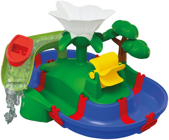 Aquaplay - Badspeelgoed - Sploshy Eiland - Waterval en waterbaan van Aquaplay