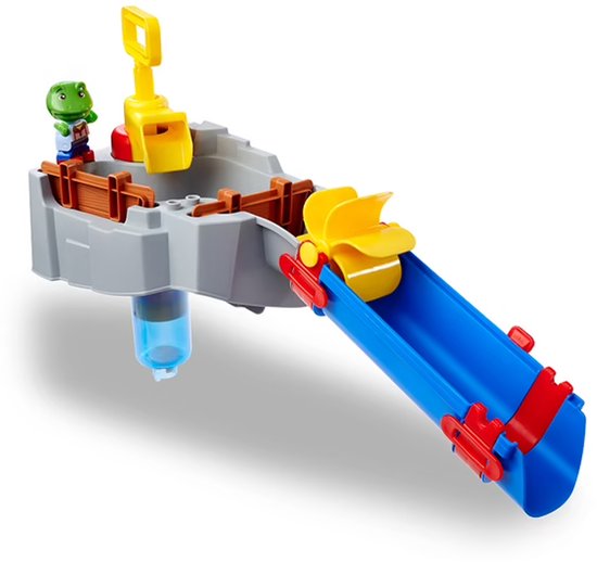 Aquaplay Sploshy Mountain, Badspeelset, Jongen/meisje, 1,5 jaar, Kunststof, Blauw, Bruin, Rood, Geel van Merkloos