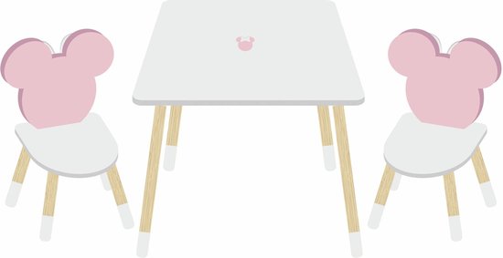 Arditex - Disney - Minnie Mouse - kindermeubelset Tafel en 2 stoelen