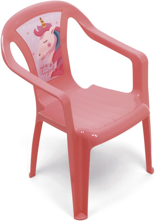Arditex Kinderstoel Unicorn 51 X 36,5 Cm Polypropyleen Roze van Merkloos
