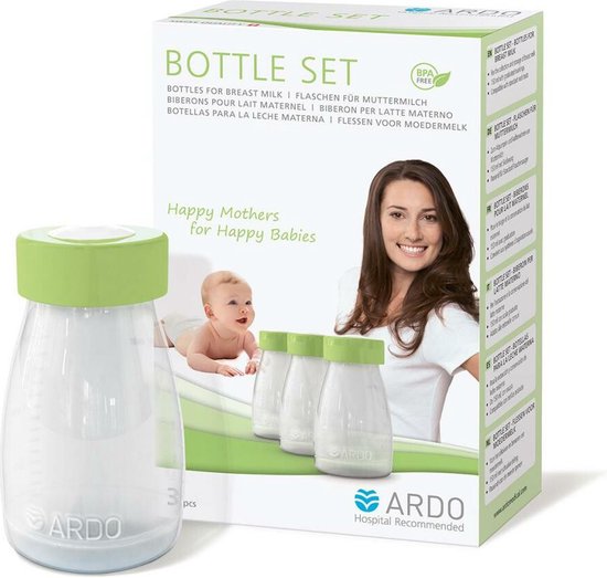 Ardo Bewaarflessen Set 3 x 150 ml van Ardo
