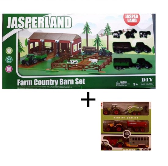 Ariko XXL boerderij set - boerderij speelgoed - landbouw -108 delig van Ariko