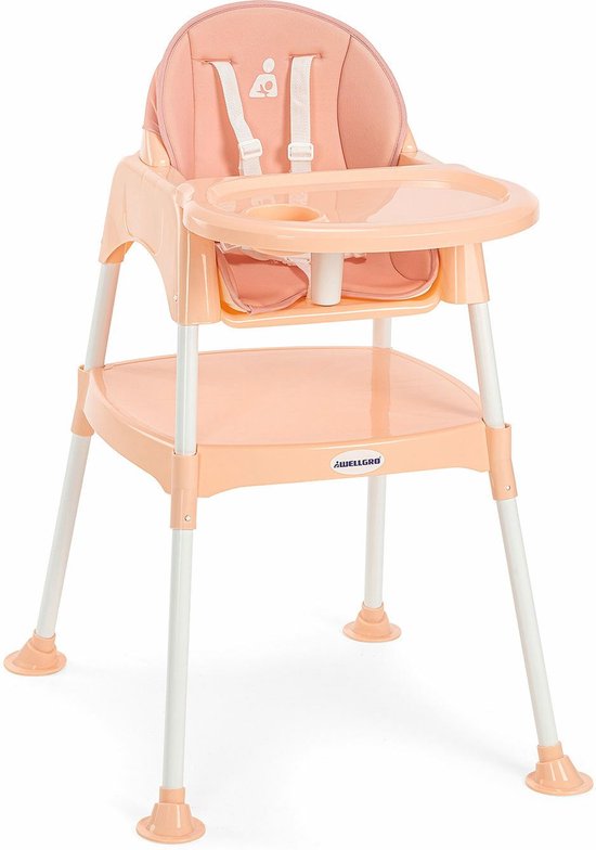 Asir Babystoel - Zalm - 86 x 55 cm van Asir