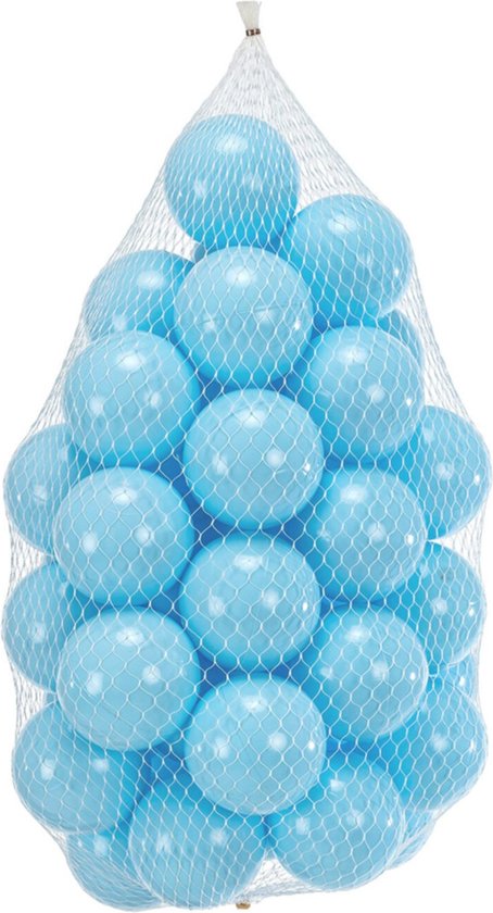Asir - Ballen voor ballenbak - 50 stuks - Blauw - 7 cm