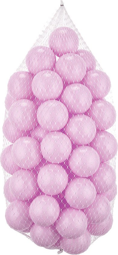 Asir - Ballen voor ballenbak - 50 stuks - Lila - 7 cm