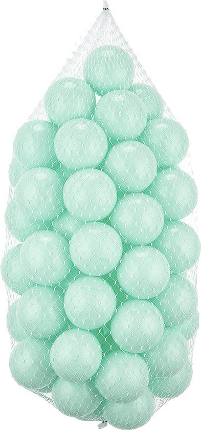 Asir - Ballen voor ballenbak (50 stuks) - Mint- 7 x 7 cm