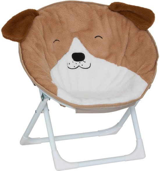 Atmosphera Kids Kinder klapstoel hond - Woef - kinderstoel - kinderzetel - vouwstoel van Merkloos