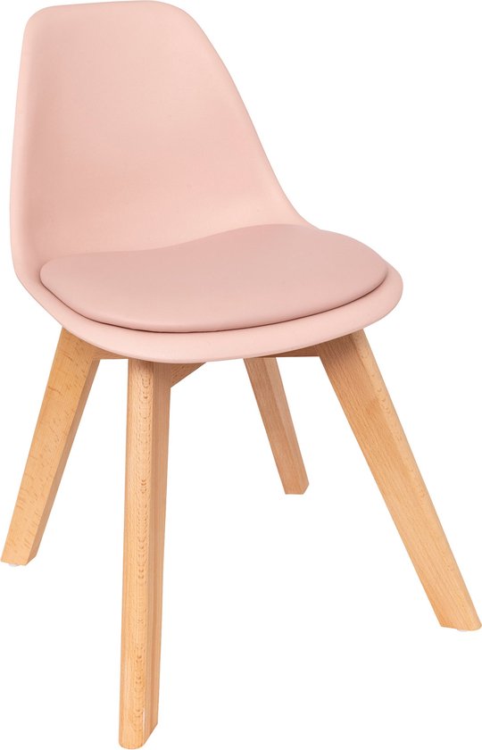 Atmosphera Kids Mini Baya kinderstoel - 55x31x39cm - Roze van ATMOSPHERA KIDS.