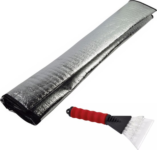 Auto anti bevriezing/vorst deken - 70x150 cm - incl. ijskrabber - 13cm van Carpoint