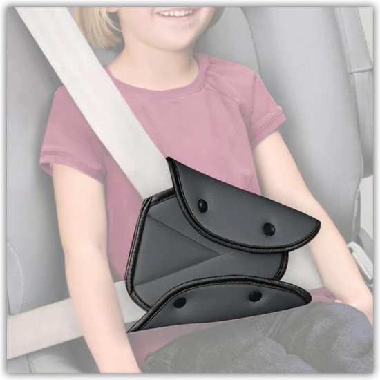 Auto gordel beschermer - Gordelhoes - Autogordel bescherming - Gordelbeschermer - Nekbeschermer kind - Gordelbeschermhoes - Nekkussen / neksteun van Merkloos