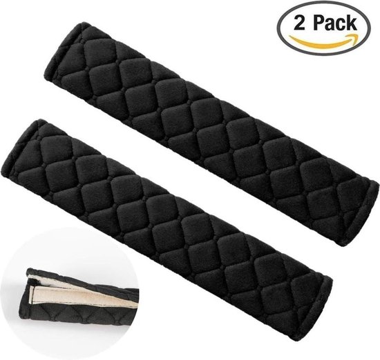 Auto Gordelhoes Set van 2 I Gordelbeschermer I Gordelkussen I Auto Veiligheid I Safety Belt Cushion Pads I 2 Stuks van Be in a Good Mood