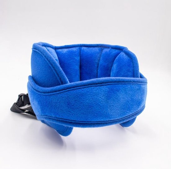 Auto Hoofd Steun voor Kinderen | Vakantie | Slaapkussen | Nek Support | Verstelbaar Hoofdband | NapUp | Blauw van NapUp