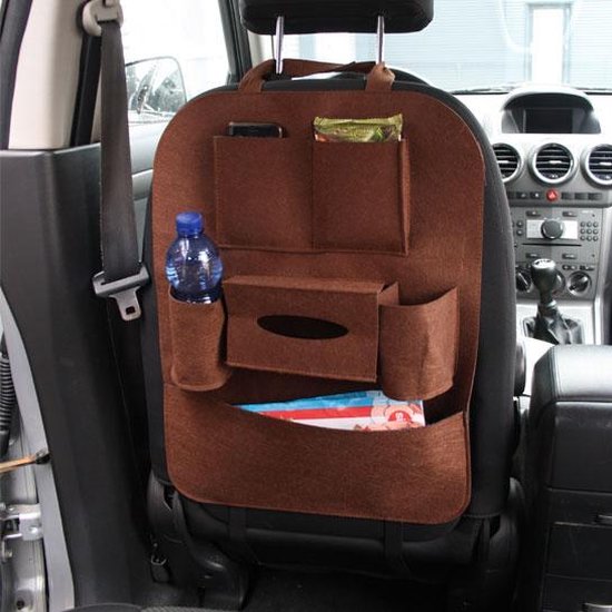 Auto Organizer - voor Kinderen - Autostoel Organizer - Bruin van Diono