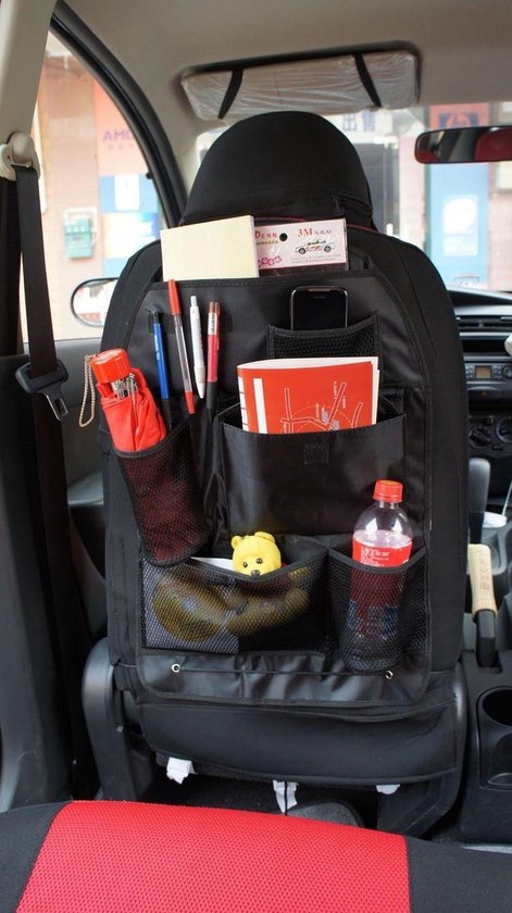 Auto Organizer - Zwart van Merkloos