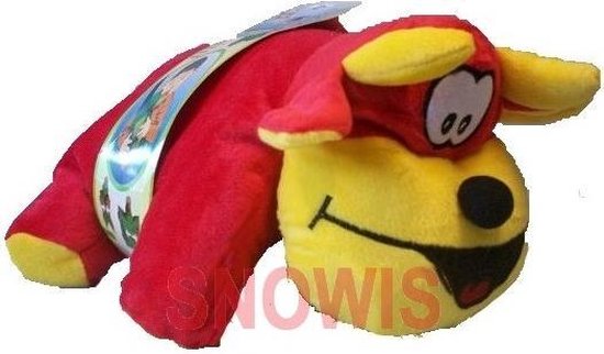 Autogordel knuffel rood 35cm van Verenza