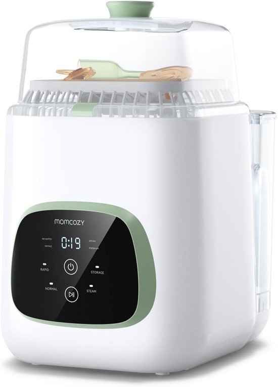 Automatische Flessenwarmer voor Babyflessen - Supersnel Schoonmaken & 99,9% Desinfectie