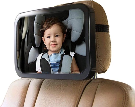 Autospiegel baby - Achterbank spiegel - Babyspiegel auto - Verstelbare babyspiegel voor in de auto van A3 Baby & Kids