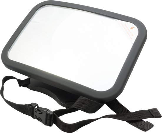 Autospiegel Baby - Baby Autospiegel - Baby Spiegel Auto - Achterbank Spiegel Baby - Kinderspiegel Auto - Verstelbaar- Universeel van KraftKidzz