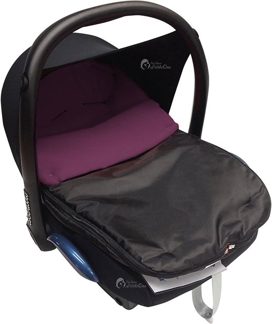 Autostoel Voetenzak - Baby Slaapzak - Baby Comfort - Draagbaar Ontwerp - 72 x 44 cm - Paars