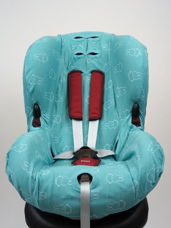 Autostoelhoes 1+ - Interlock - Nijntje Smile - Light Ocean - Briljant Baby van Briljant Baby
