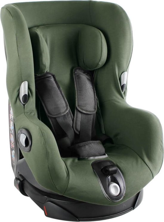 Autostoelhoes Geschikt voor Maxi Cosi Axiss - Maxi Cosi Hoes Groep 0-1 - Zacht Katoen - Perfecte Pasvorm - Donkergroen van Merkloos