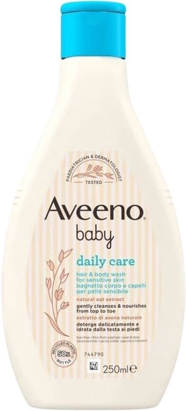 AVEENO Baby Dagelijkse Verzorging Haar- & Lichaamswasgel 250 ml van Aveeno