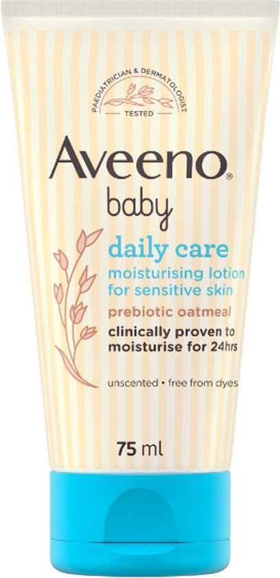 Aveeno Baby Daily Care Moisturising Lotion - 75 ml van Merkloos