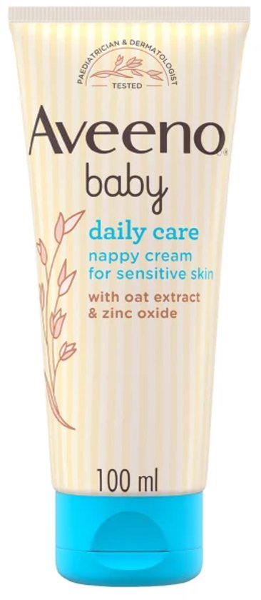 Aveeno Baby Daily Care Nappy Cream | Preventieve Lotion tegen Luieruitslag voor baby-eczeem, 100ml van Merkloos