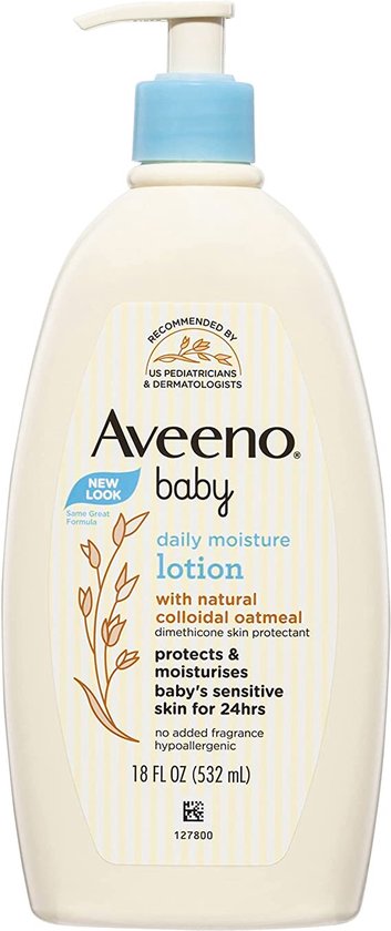 Aveeno Baby Daily Moisture Lotion 532ml van Merkloos