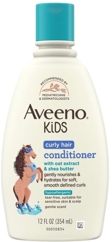 Aveeno Kids Krullende Haarconditioner met Haverextract & Sheaboter – 354 ml van Merkloos