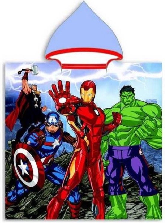 Avengers poncho - 110 x 55 cm. - Marvel Avenger badponcho van Marvel