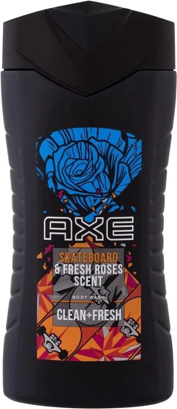 Axe - Douchegel - Skateboard & Fresh Roses Scent - 250ml