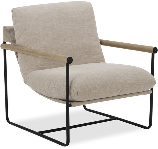 Azomor® Ruime en Moderne Fauteuil met Verwijderbaar Kussen voor Elke Ruimte van Merkloos