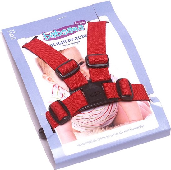 Babsana Universeel Rood Nylon Kinderstoel Tuigje TB-1161 van Babsana