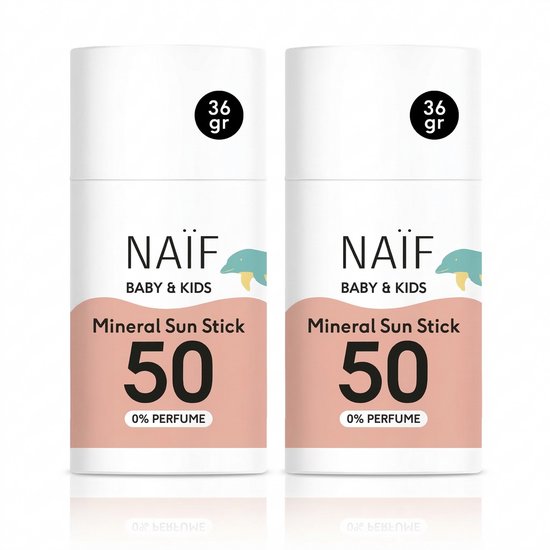 Baby - 2x Stick B&K SPF50 No Perfume 2 x SB017 van Merkloos