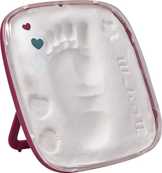 Baby Art Gipsafdruk - Voor voet of hand - Klei Afdruk Baby - Kraamcadeau - Gipsafdruk Baby - Rood van Baby Art
