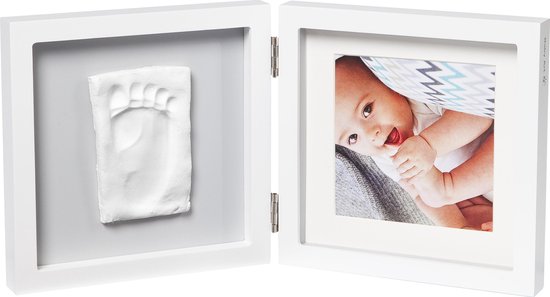 Baby Art My Baby Style  - 1 Gipsafdruk, 1 foto - Grijs van Baby Art