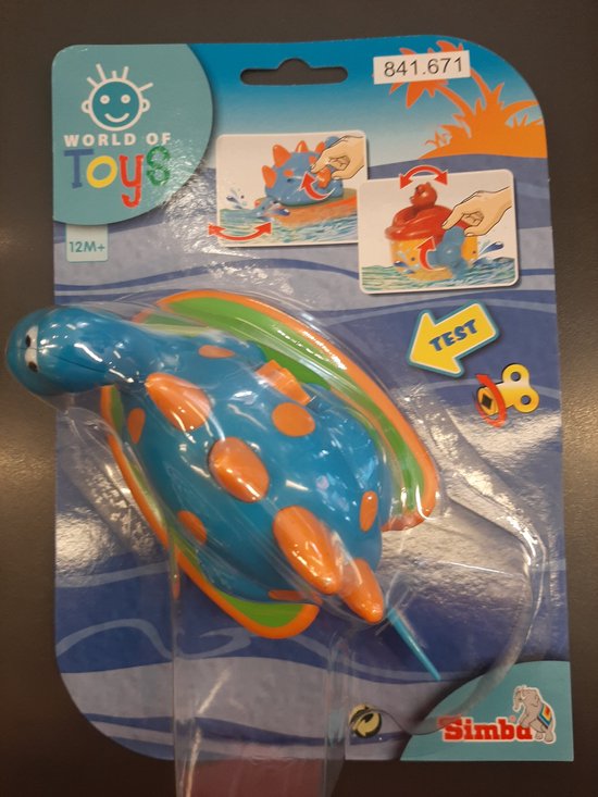 Baby bad opwind Dino van Zuigspecht.