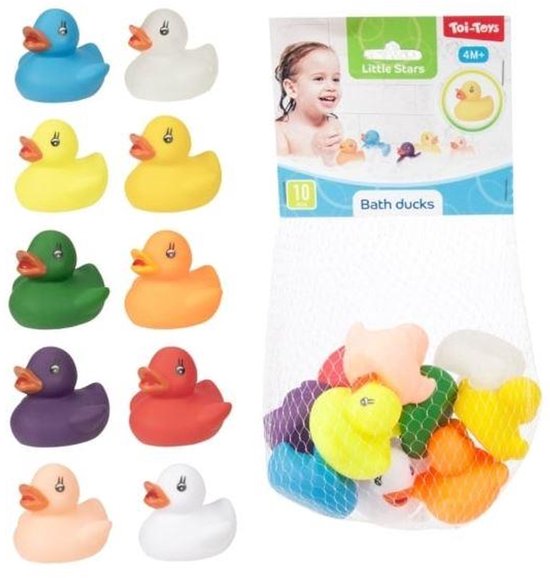 Baby Badeend, 10st. van Merkloos