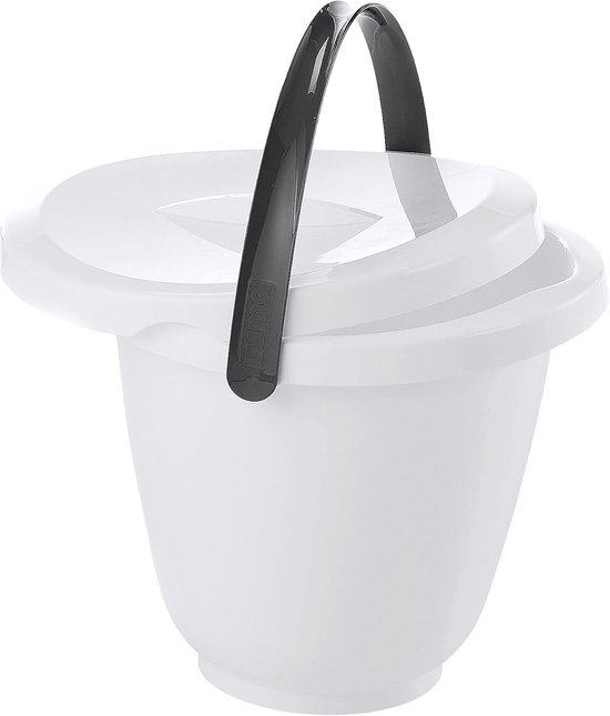 Baby Bademmer - Baby emmer - Baby verzorging - Gemaakt in Nederland - 37.5 cm - Wit