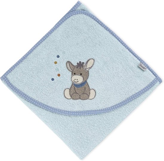 Baby badhanddoek met capuchon, sneldrogend, 100% katoen