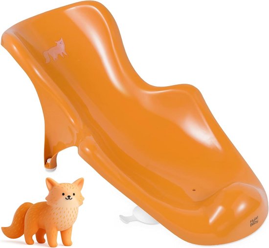 Baby Badhulp - Zitje Zuigeling - Veilig Baden - Ergonomisch Ontwerp - 51x24x19 cm - Oranje van Merkloos