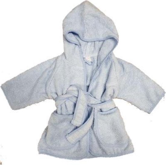 Baby badjas blauw van Luvable Friends