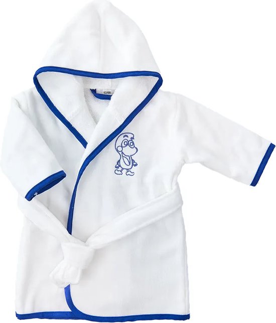 Baby badjas jongen met klomp van Funnies.