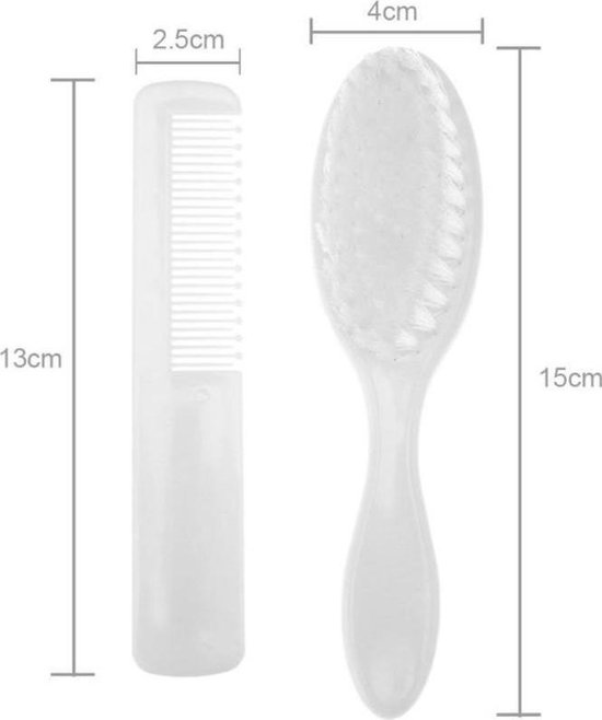 Baby badjas - Komfor - Uil - Rood - Inclusief gratis baby borstel & kam van Komfor