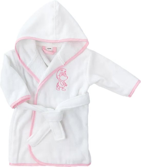 Baby badjas meisje met klomp van Funnies.