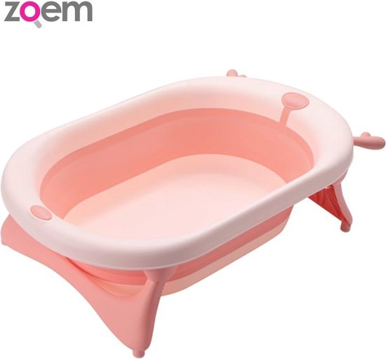 Baby badje - roze - kraamcadeau - kado - geboorte - verzorging - inklapbaar badje - opvouwbaar badje - Bath Bucket - babygeschenk - baby artikel van Bath Bucket